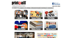 Desktop Screenshot of printonall.com